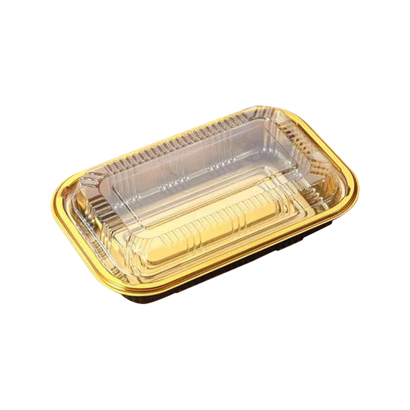 Engangs salatmatpakkeboks med anti-tåkedeksel